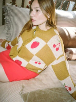 Lauda Cardi - Fruit Check -Fashion Shop 000191160009 lisa says gah fruit cardigan