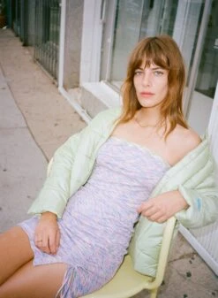 Harmony Tube Top - Berry/ Honeydew