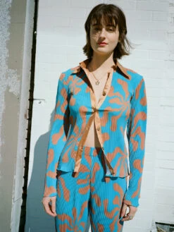 Crimped Shirt - Hawaii