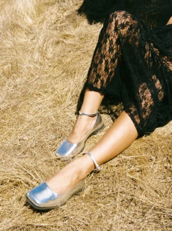 Mia Mary Jane - Silver -Fashion Shop ERIN354 148 lisa says gah mia mary jane silver