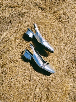 Mackie Heel - Silver -Fashion Shop ERIN354 234 lisa says gah mackie heel silver