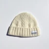 Ganni Cable Beanie - Egret 1 Ganni Cable Beanie - Egret -Fashion Shop IMG 0316 ganni beanie white