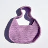 Hvisk Crochet Bag - Blush Purple 1 Hvisk Crochet Bag - Blush Purple -Fashion Shop IMG 0342 hvisk bag purple