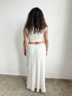 Lauren Maxi Skirt - Vanilla Ruffle -Fashion Shop IMG 0397 lisa says gah spring lauren skirt white
