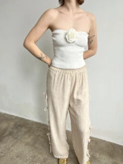 Seine Sweater Tube - White -Fashion Shop IMG 0668 lisa says gah spring evelyn pant cream