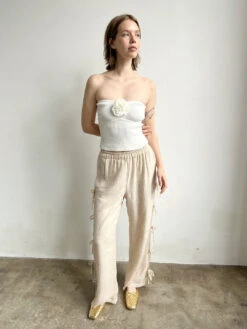 Seine Sweater Tube - White -Fashion Shop IMG 0670 lisa says gah spring evelyn pant cream