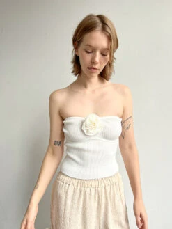 Seine Sweater Tube - White