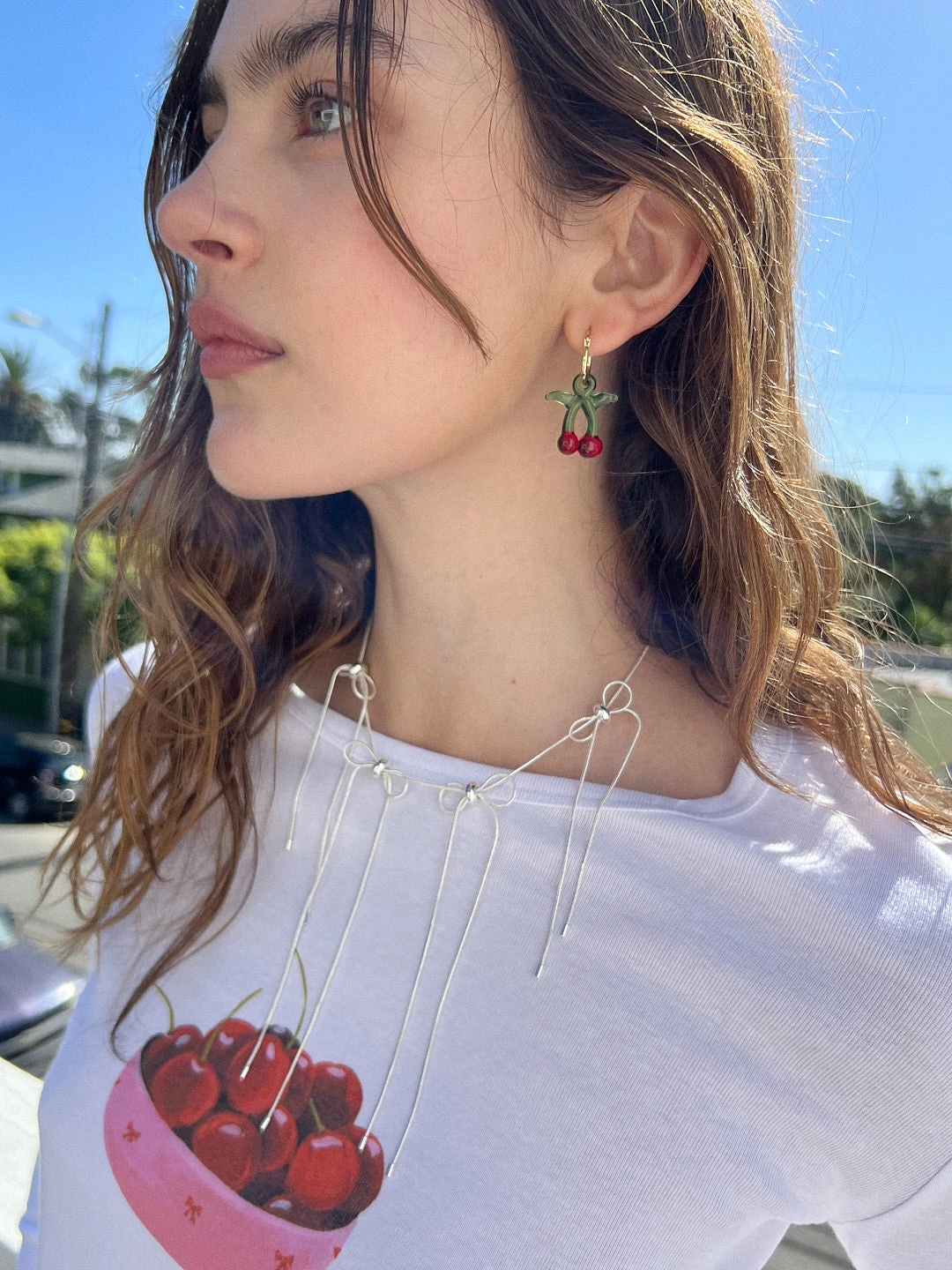 Cherry Hoops - Red 5 Cherry Hoops - Red - Image 3