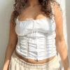 Delilah Top - White -Fashion Shop IMG 0707 nia corset top white