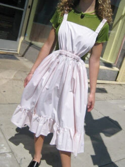 Kim Apron Dress - Peony -Fashion Shop IMG 0830digi toit volant dress pink