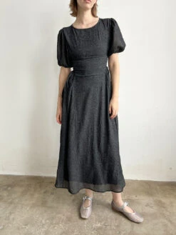 Gianna Dress - Black Rosette 21 Gianna Dress - Black Rosette -Fashion Shop IMG 1213 lisa says gah spring gianna dress black