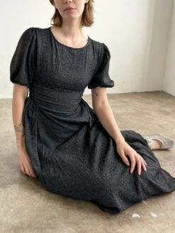 Gianna Dress - Black Rosette 17 Gianna Dress - Black Rosette -Fashion Shop IMG 1231 lisa says gah spring gianna dress black