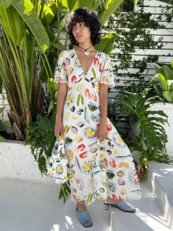 Puffy Heart Necklace - Silver/Black -Fashion Shop IMG 1361 lisa says gah tapas dress white