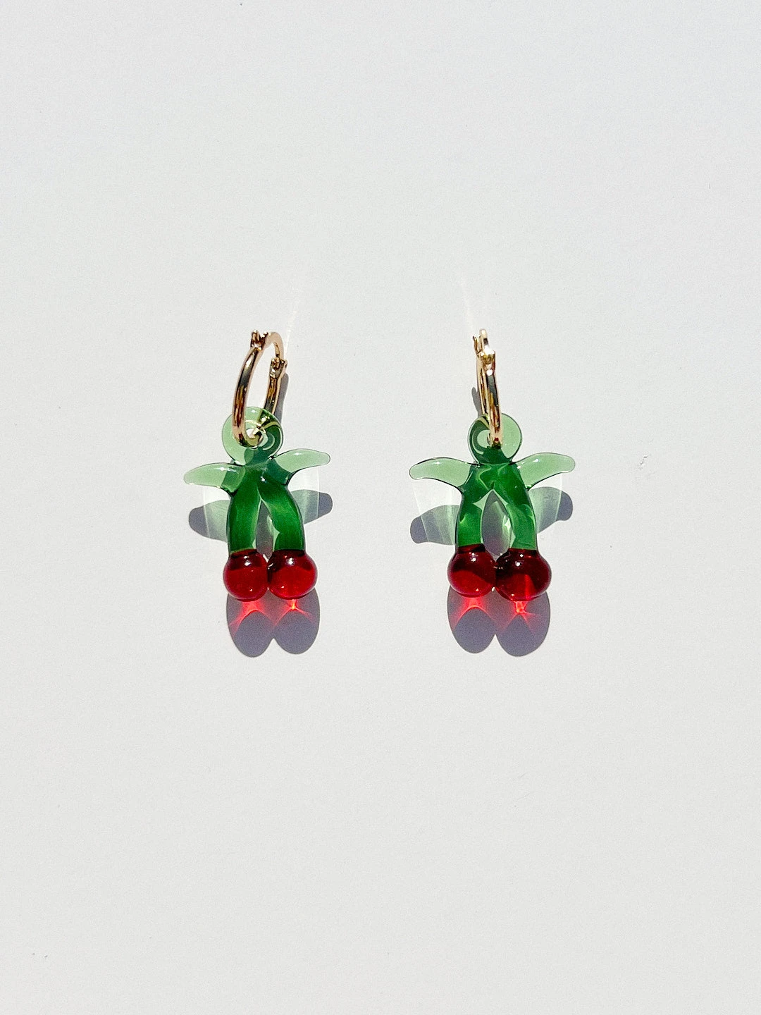 Cherry Hoops - Red 3 Cherry Hoops - Red