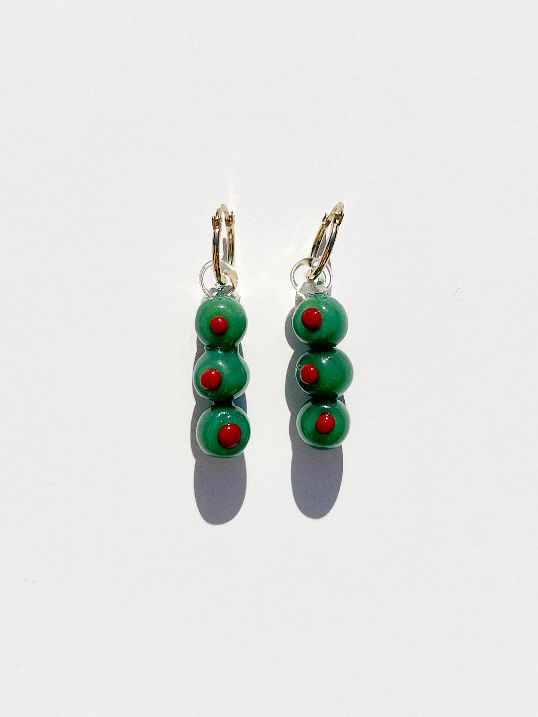 Martini Olives Hoops - Green 7 Martini Olives Hoops - Green - Image 5