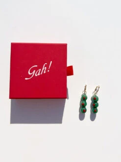 Martini Olives Hoops - Green 9 Martini Olives Hoops - Green -Fashion Shop IMG 1708 lisa says gah olive earrings