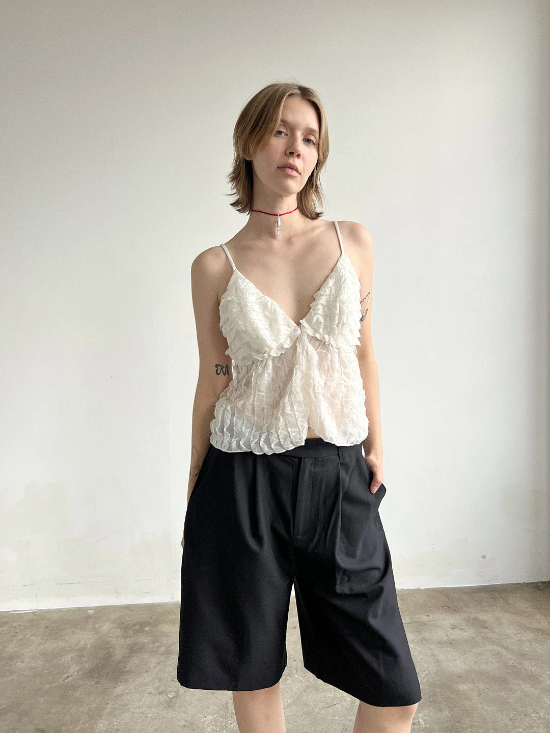 Ivy Top - Vanilla Ruffle 11 Ivy Top - Vanilla Ruffle - Image 9