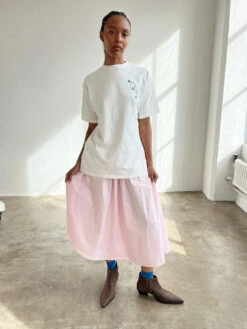 Love Objects Short Sleeve Tee - Off White -Fashion Shop IMG 1946 damson madder graphic tee