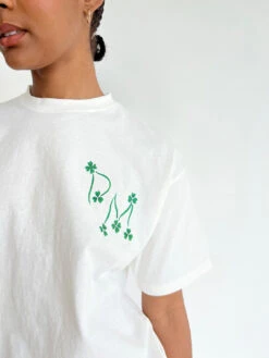 Love Objects Short Sleeve Tee - Off White -Fashion Shop IMG 1962 damson madder graphic tee