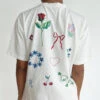 Love Objects Short Sleeve Tee - Off White -Fashion Shop IMG 1969 damson madder graphic tee
