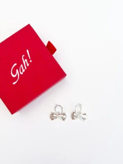 Farfalle Hoops - Silver -Fashion Shop IMG 2150 lisa says gah earrings farfalle silver