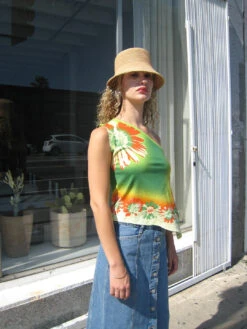 Inca Bucket Hat - Straw Natural -Fashion Shop IMG 2357digi gimaguas shirt green