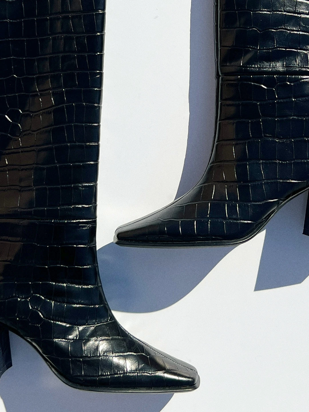 TGIF Croc Boot - Black 6 TGIF Croc Boot - Black - Image 4
