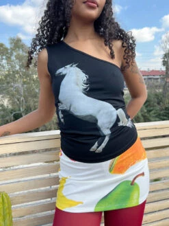 Equestrian Tank - Horse 9 Equestrian Tank - Horse -Fashion Shop IMG 2785 tyler mcgillivary top horse