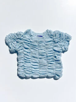 Eternal Baby Tee - Blue Gingham