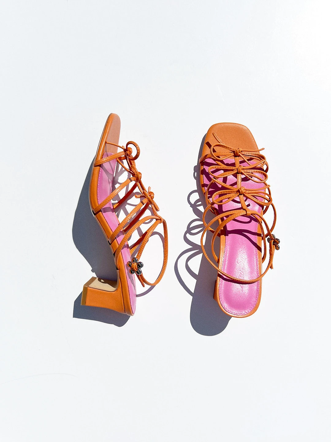 Carrie Bow Sandal - Creamsicle/Rouge 9 Carrie Bow Sandal - Creamsicle/Rouge - Image 7