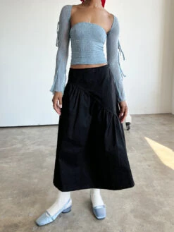 Mariposa Lace Box Bolero Set - Delicate Blue 19 Mariposa Lace Box Bolero Set - Delicate Blue -Fashion Shop IMG 3369 find me now top blue bow