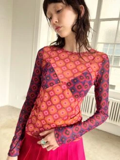 Sur Top - Red Hot Floral Mix -Fashion Shop IMG 3600 11b49d49 eb3f 47bc bf0f 70cbc172460c