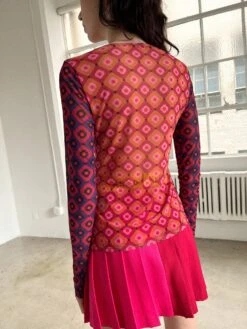 Sur Top - Red Hot Floral Mix -Fashion Shop IMG 3607