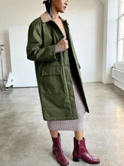 Thinking Mu Filomena Coat - Green -Fashion Shop IMG 3724 thinking mu coat green