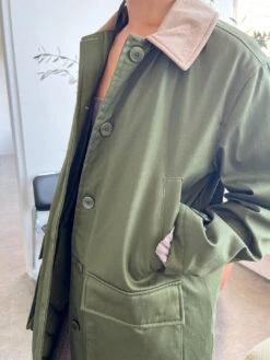 Thinking Mu Filomena Coat - Green -Fashion Shop IMG 3737 thinking mu coat green