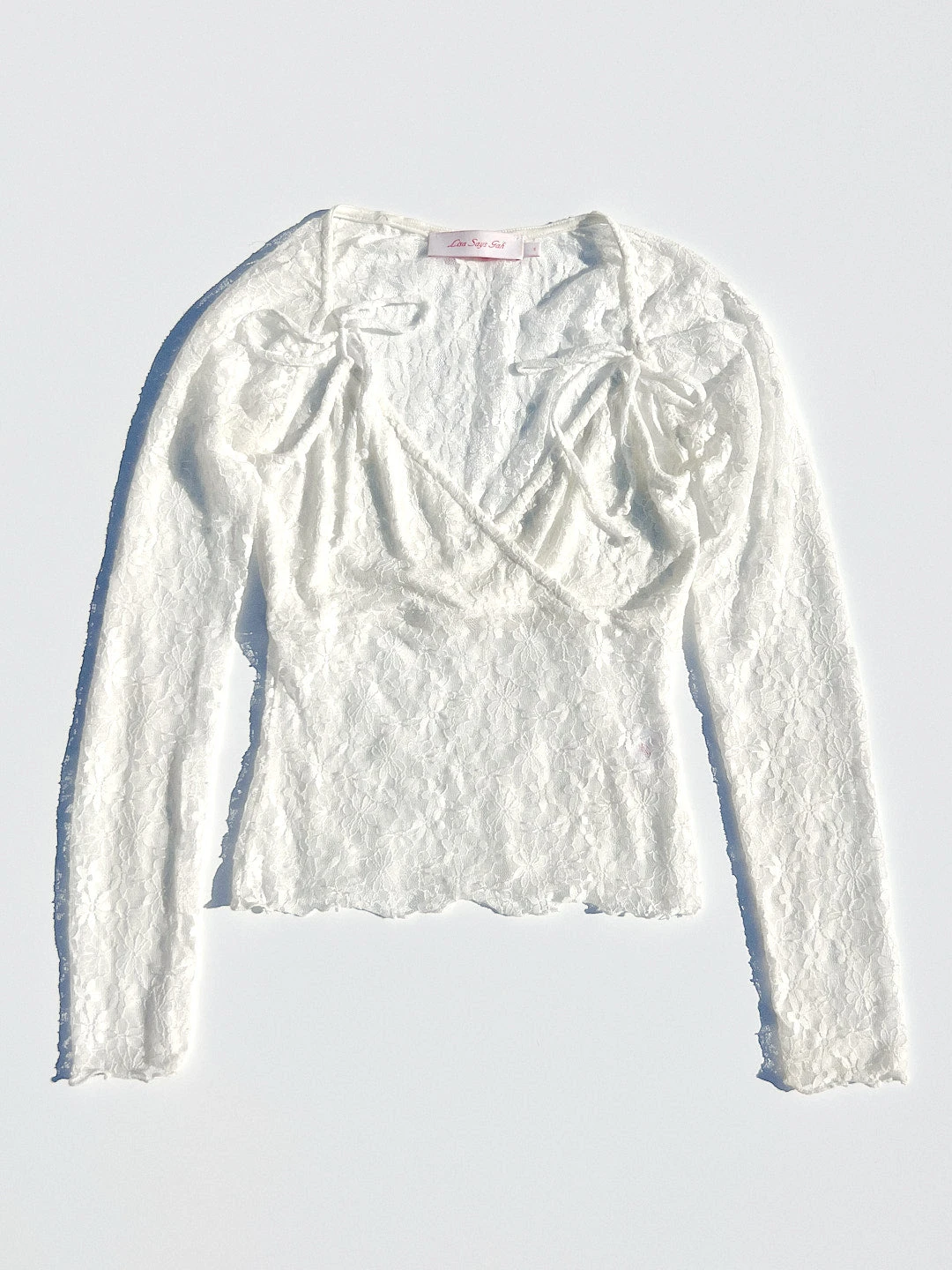 Francine Top - Swan Lace 4 Francine Top - Swan Lace - Image 2