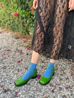 Mia Mary Jane - Apple Green Patent -Fashion Shop IMG 4241 lisa says gah mia mary jane green