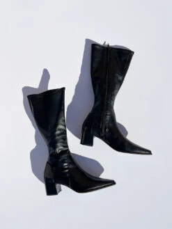 Vagabond Giselle Knee High Boot - Black -Fashion Shop IMG 4358 vagabond boot black