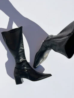 Vagabond Giselle Knee High Boot - Black -Fashion Shop IMG 4362 vagabond boot black