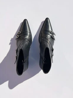 Vagabond Cassie Buckle Boot - Black -Fashion Shop IMG 4440 vagabond boot buckle ankle