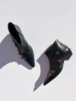 Vagabond Cassie Buckle Boot - Black -Fashion Shop IMG 4451 vagabond boot buckle ankle