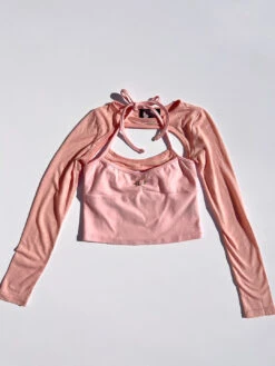 Ballet Top - Pink -Fashion Shop IMG 4519 les miss ballet top pink