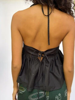 Butterfly Blouse - Black -Fashion Shop IMG 4835 lisa says gah table skirt green