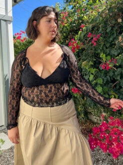 Francine Top - Caviar Lace -Fashion Shop IMG 4869 lisa says gah prefall top black