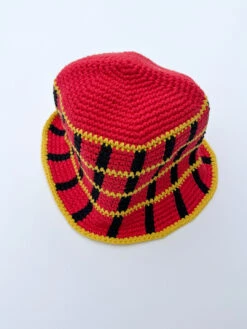 Plaid Bucket Hat - Red 7 Plaid Bucket Hat - Red -Fashion Shop IMG 4888 memorial day crochet hat