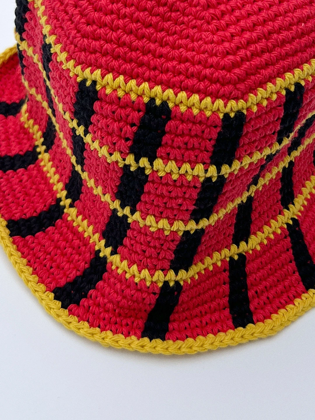 Plaid Bucket Hat - Red 4 Plaid Bucket Hat - Red - Image 2