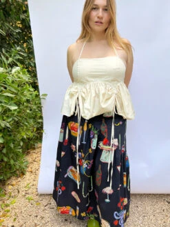 Butterfly Blouse - Coffee