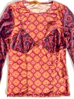 Sur Top - Red Hot Floral Mix -Fashion Shop IMG 5322