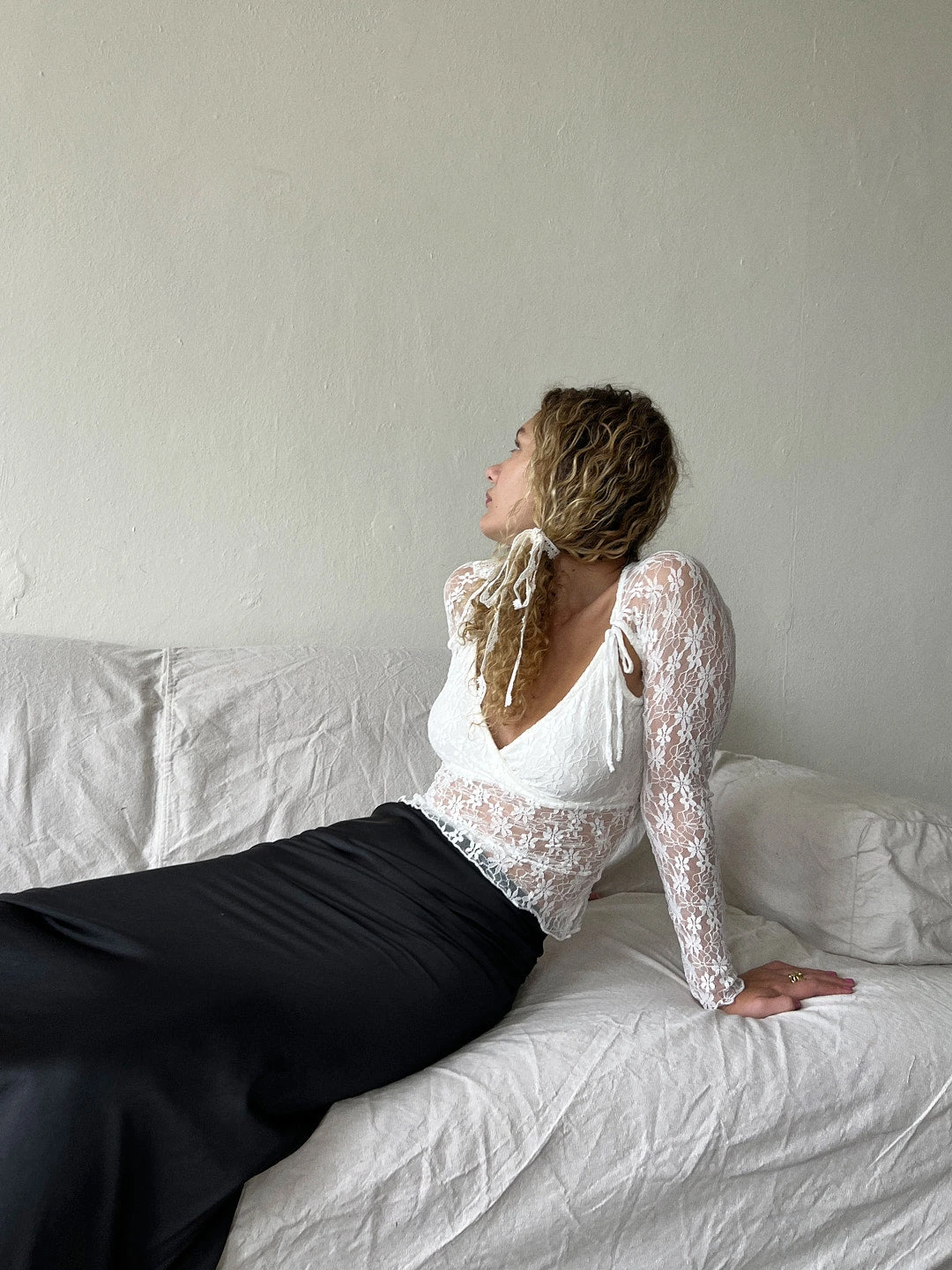 Francine Top - Swan Lace 7 Francine Top - Swan Lace - Image 5