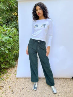 Dana Long Sleeve Tee - Clams -Fashion Shop IMG 5584 lisa says gah table clam tee